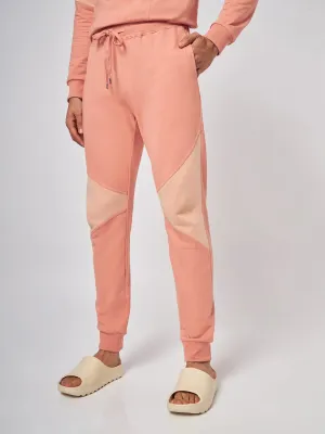 Osaka Orange Patchwork Joggers
