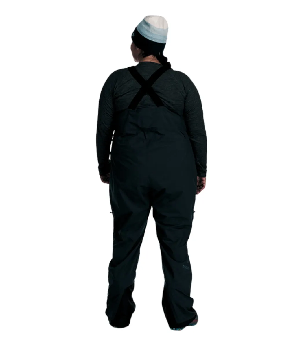 Outdoor Research Carbide Women's Plus Size Bibs Shell Pants Black Sizes 2X-4X