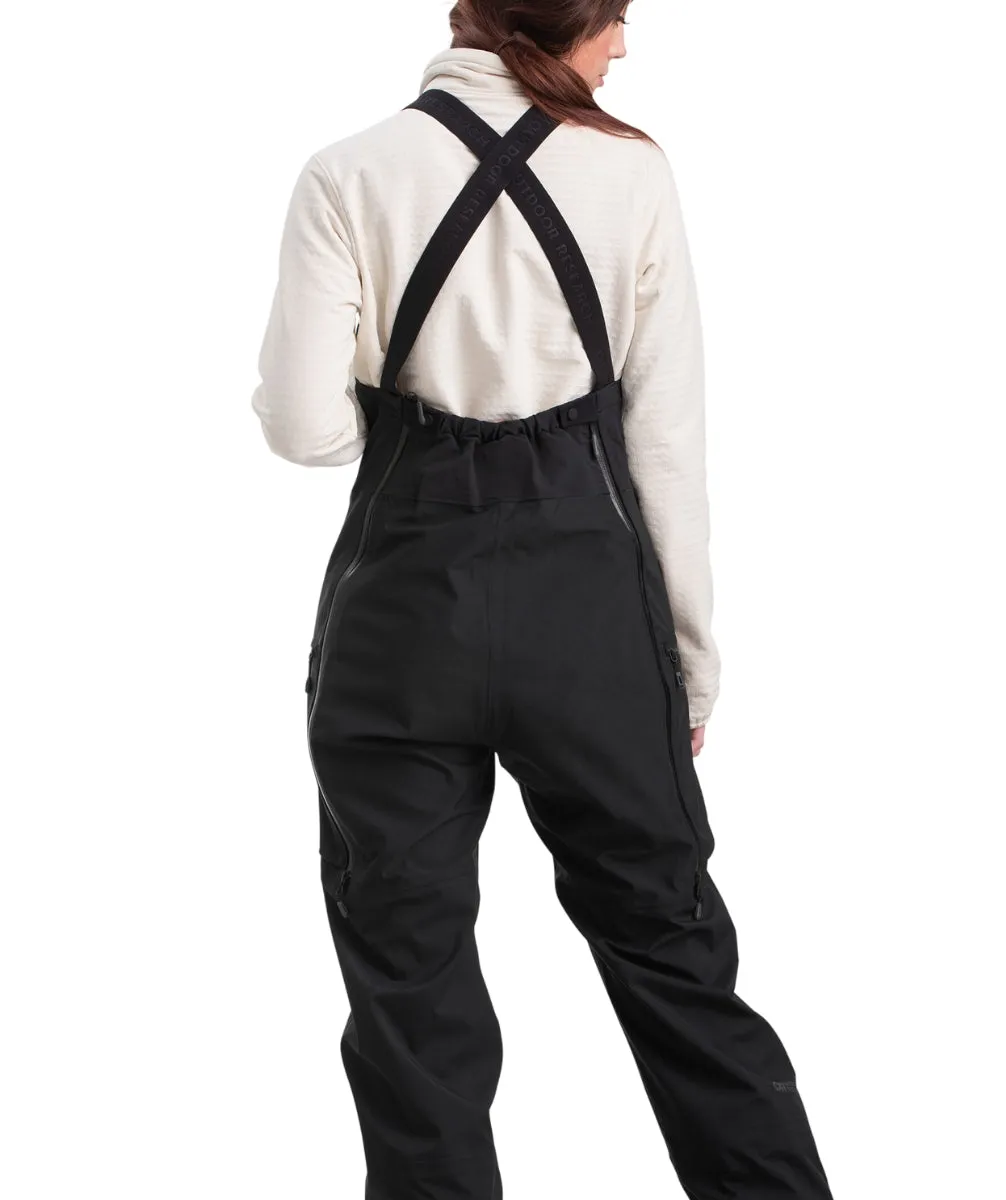 Outdoor Research Carbide Women's Plus Size Bibs Shell Pants Black Sizes 2X-4X