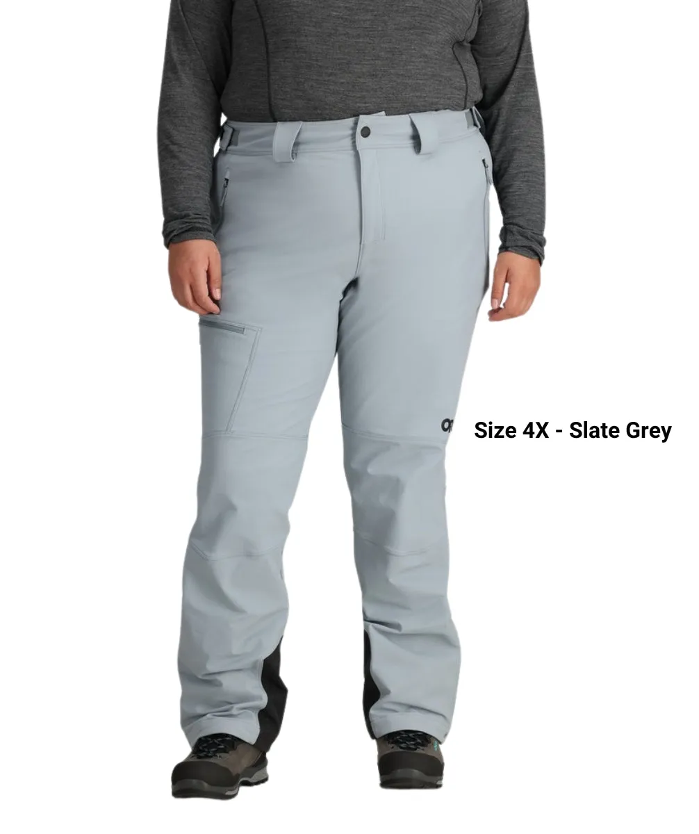 Outdoor Research Cirque Women's Softshell Pants Plus Size USA 1X-4X