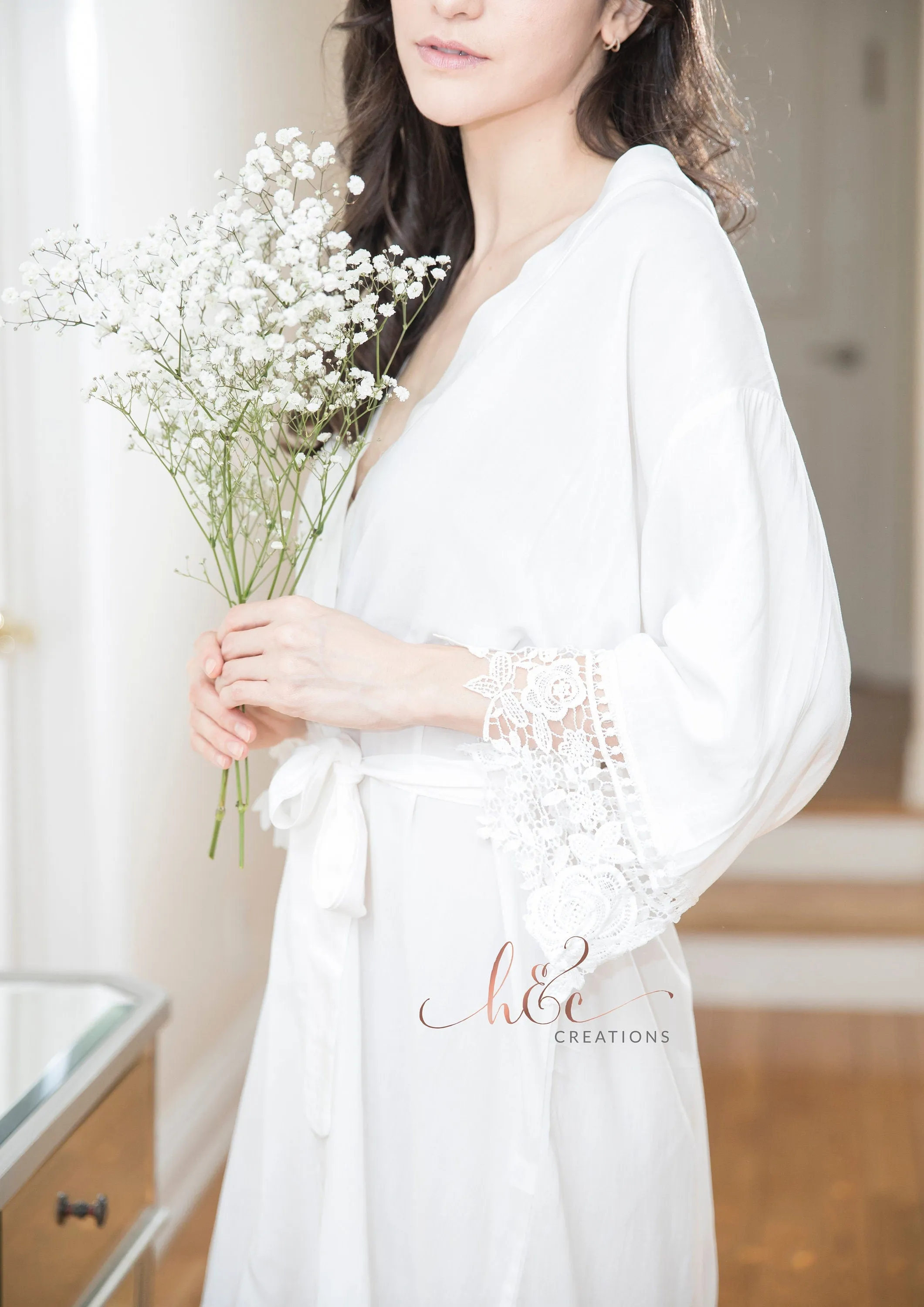 Personalized Bridesmaid Robes, Bridal Party Robe 4xl, Bridal Party Robes Set, Lace Bridal Party Robes, Bridal Party Robes Lace