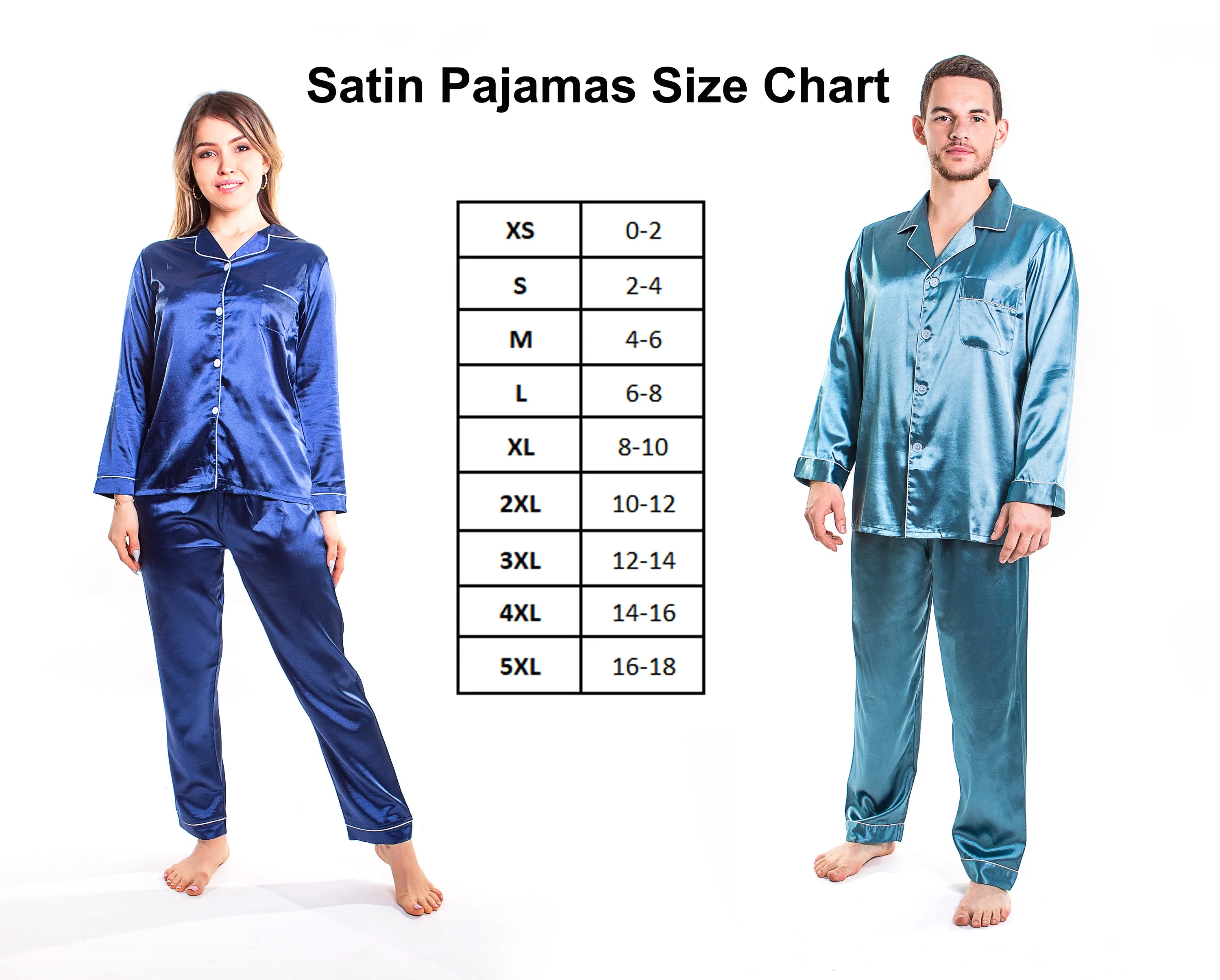 Personalized Matching Satin Pajamas for Bride Squad- S L