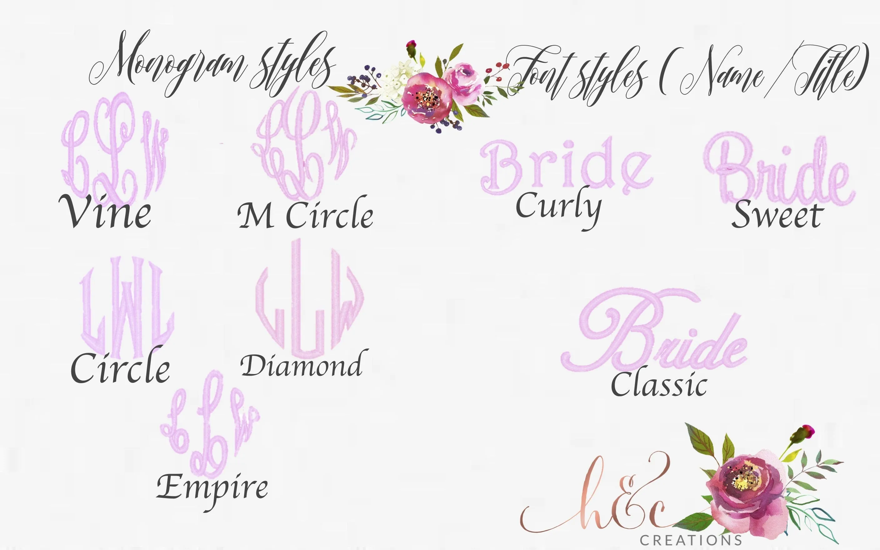 Personalized Satin Bridal Robe, Monogrammed Bridal Party Robes, Women's Floral Robe with Initials or Name