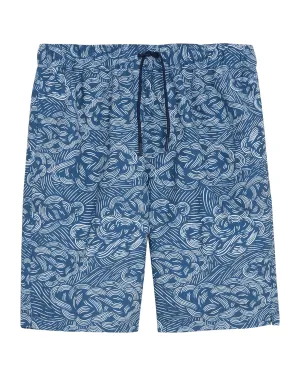 Quick Dry Cloud Print Swim Shorts