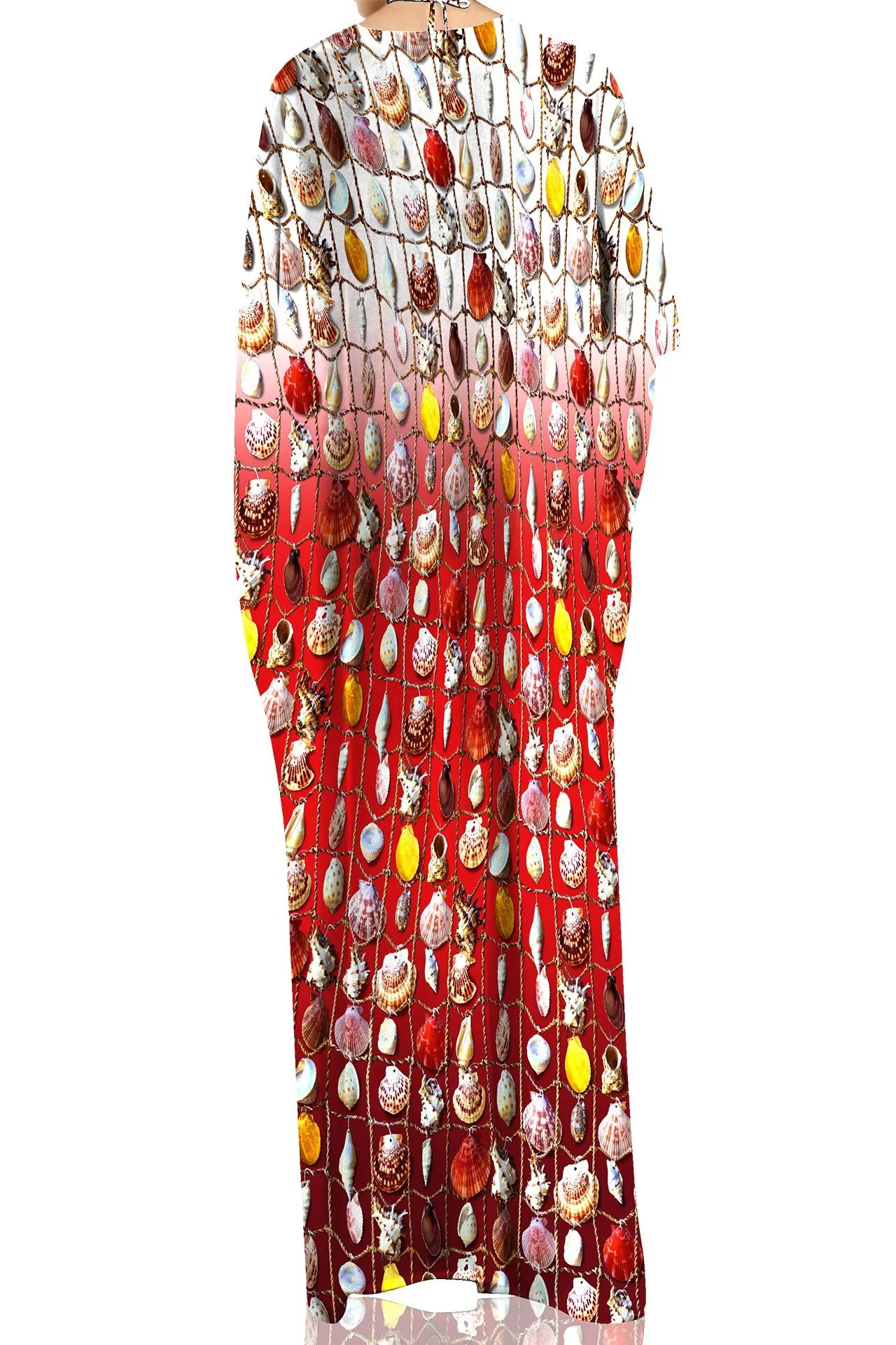 Red Luxury Kaftan Dresses
