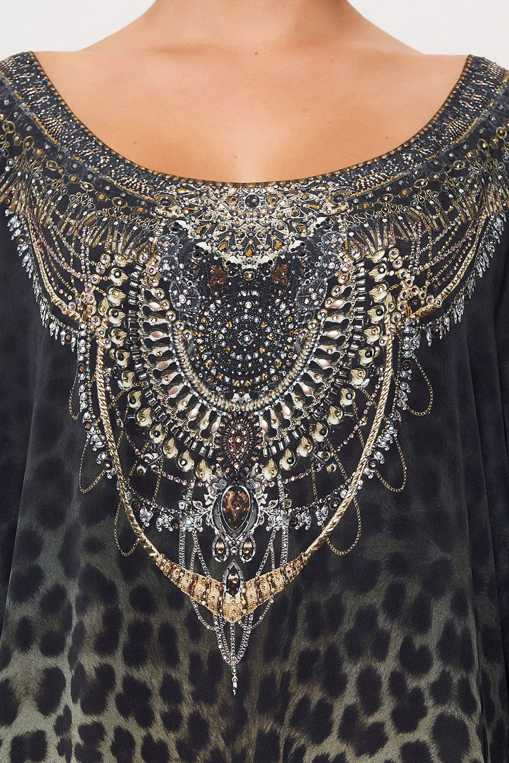 ROUND NECK KAFTAN ORDER OF DISORDER