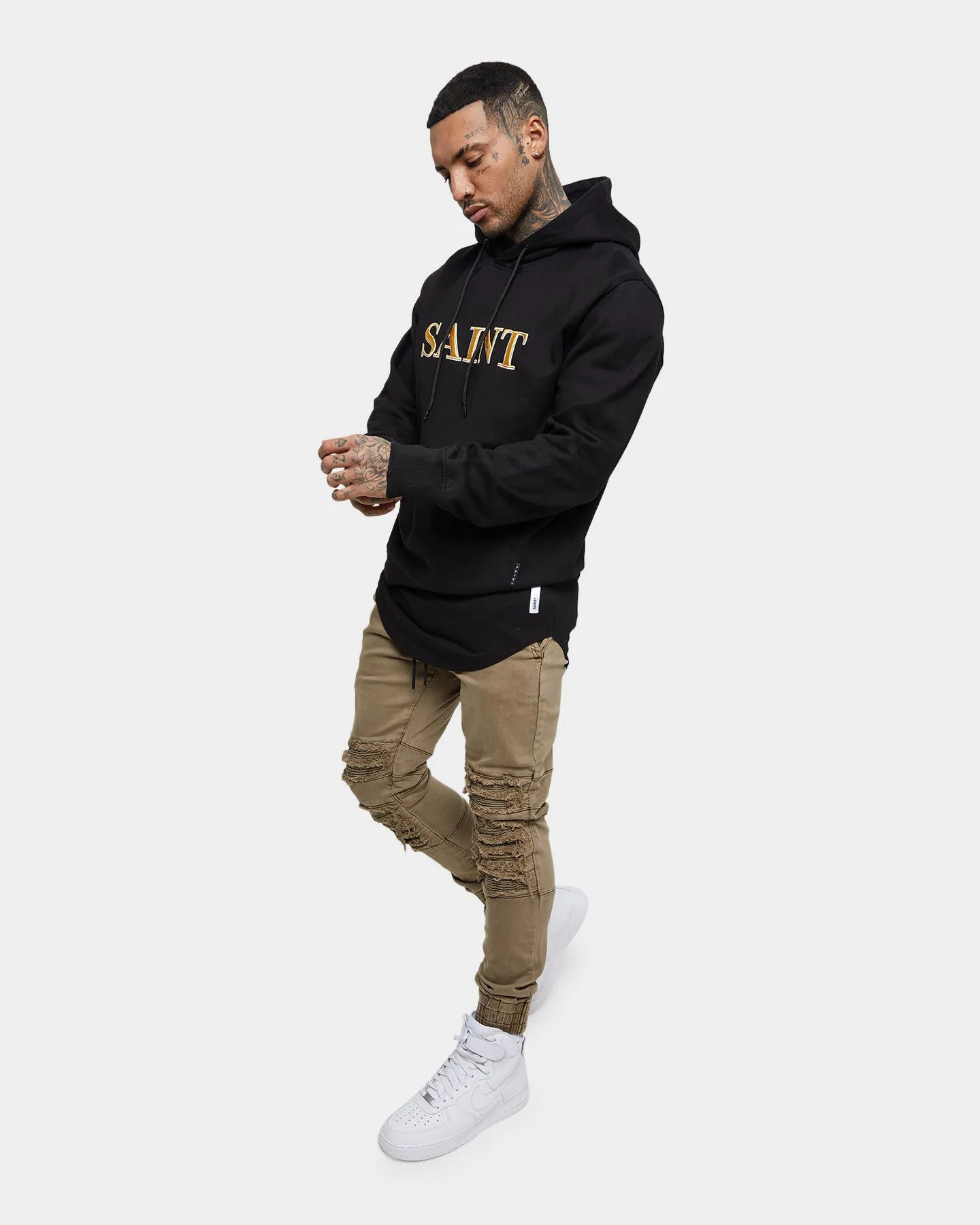 Saint Morta Abolished Joggers Dark Brown