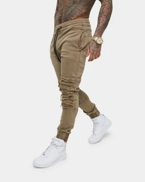 Saint Morta Abolished Joggers Dark Brown