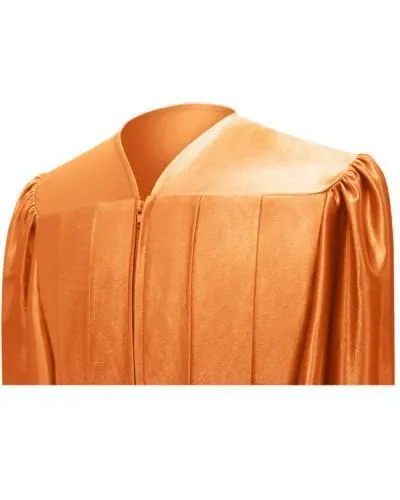 Shiny Orange Choir Robe