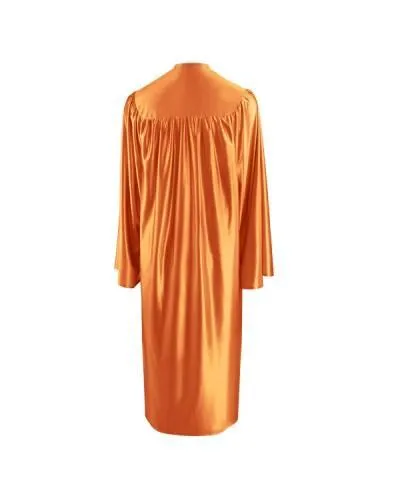 Shiny Orange Choir Robe