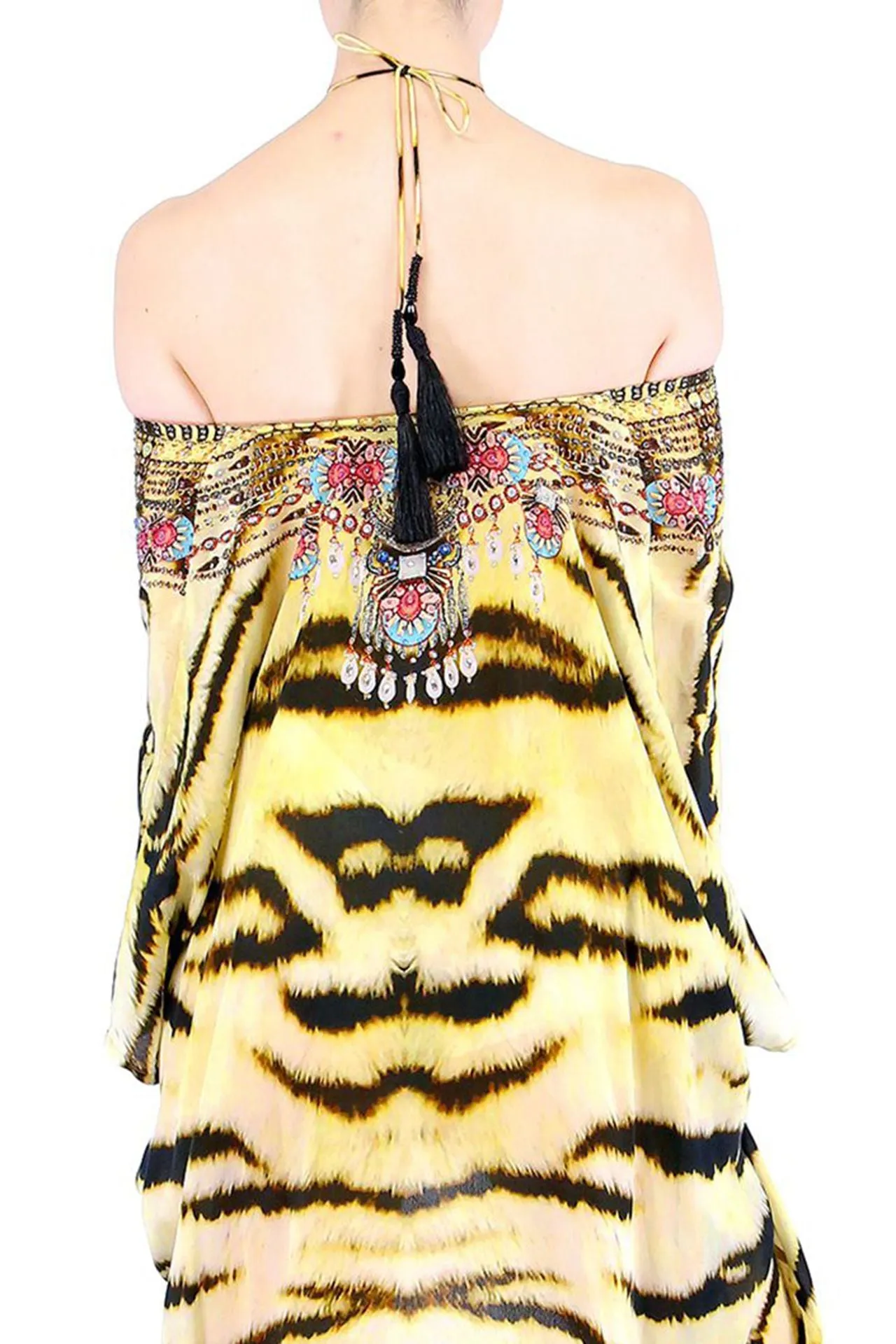 Short Kaftan Animal Print