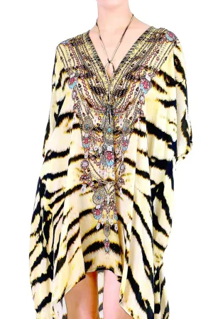 Short Kaftan Animal Print