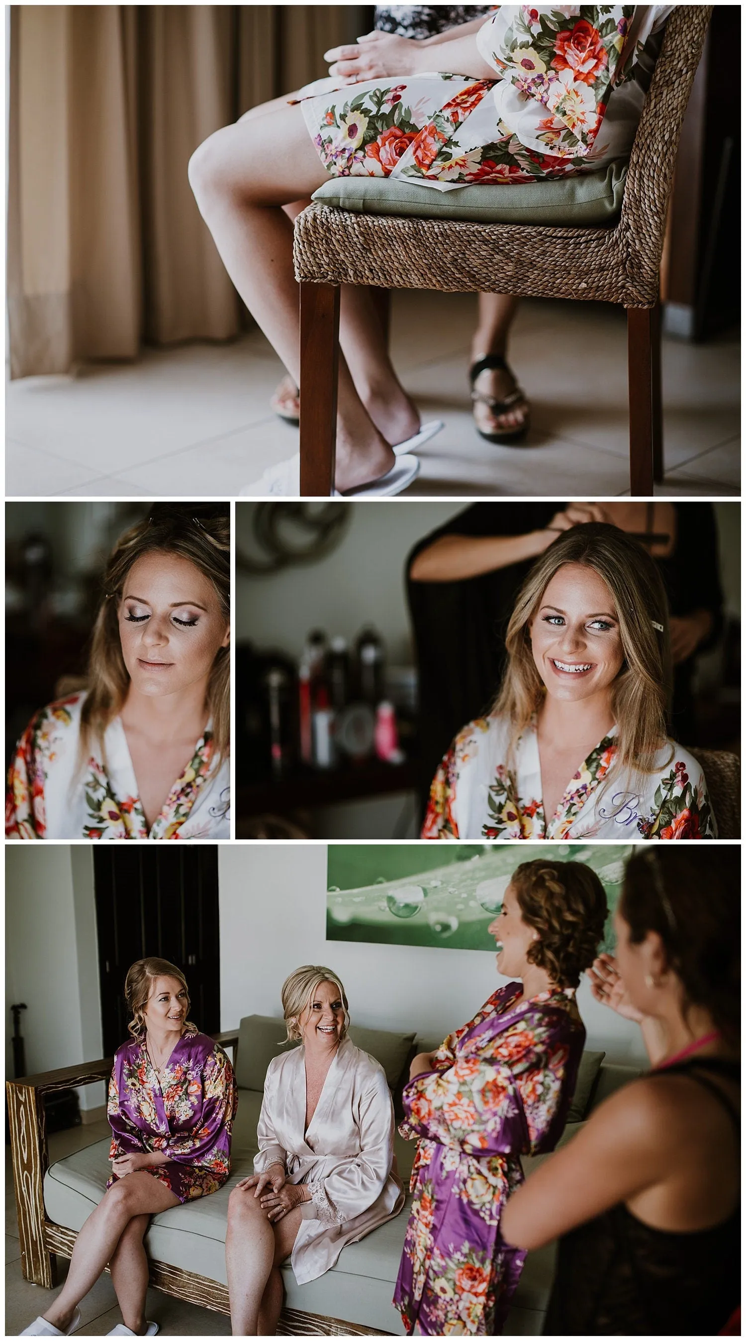 Silk Bridesmaid robes, Robes for Bridesmaids, Floral Bridesmaid Robes, Satin Bridesmaid Robes, Kimono Bridesmaid Robes, Bridal party