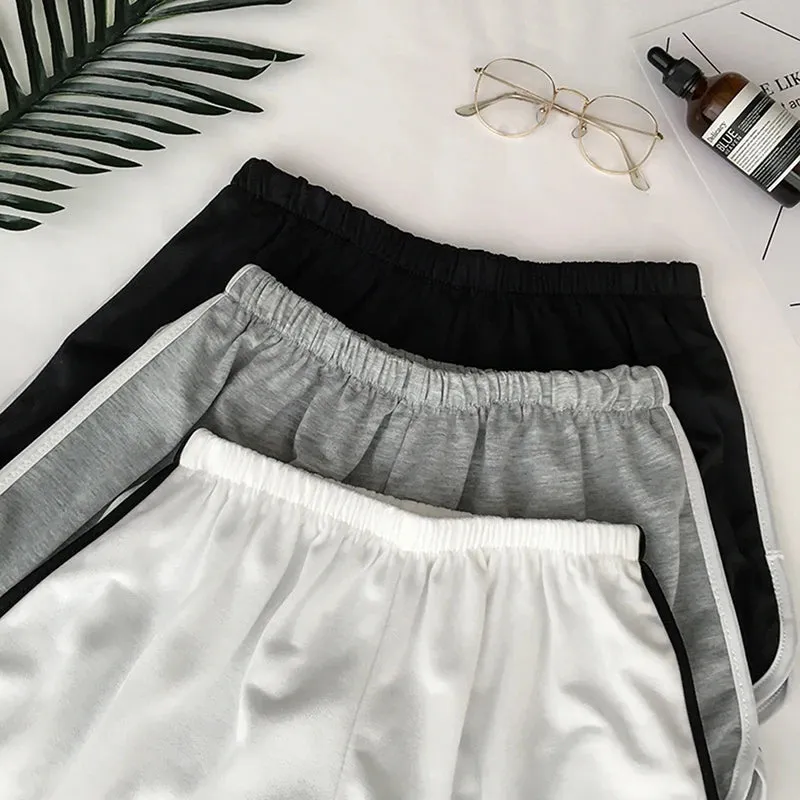 Summer Women Seamless Yoga Shorts Quick Dry Fitness Jogging
