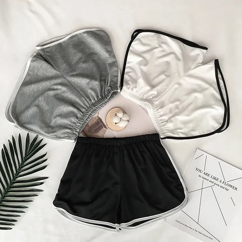 Summer Women Seamless Yoga Shorts Quick Dry Fitness Jogging
