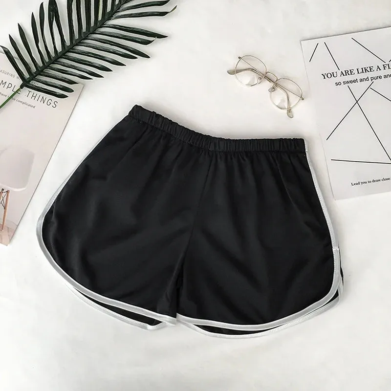 Summer Women Seamless Yoga Shorts Quick Dry Fitness Jogging