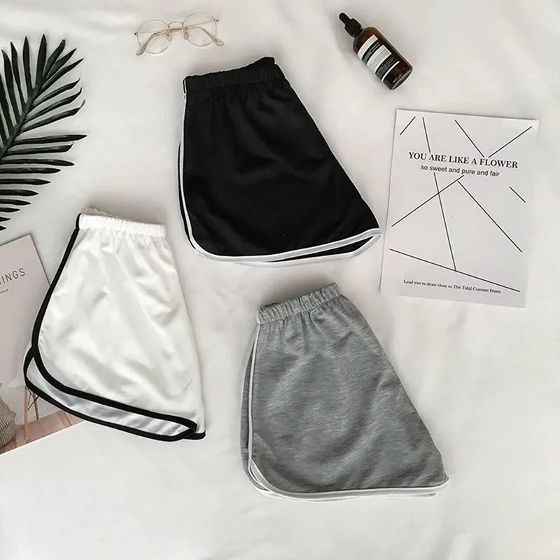 Summer Women Seamless Yoga Shorts Quick Dry Fitness Jogging