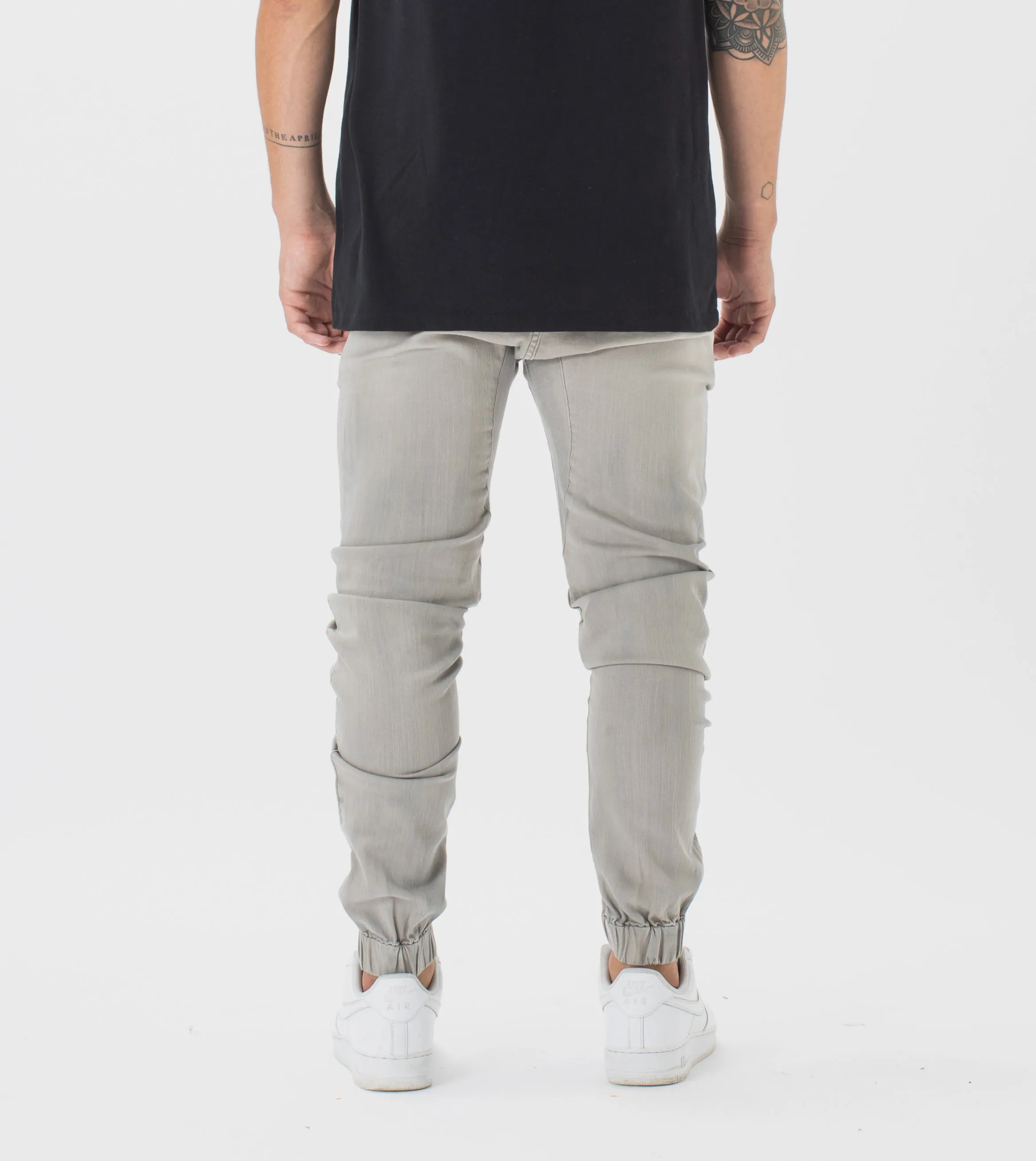 Sureshot Denim Jogger Whitewash Grey