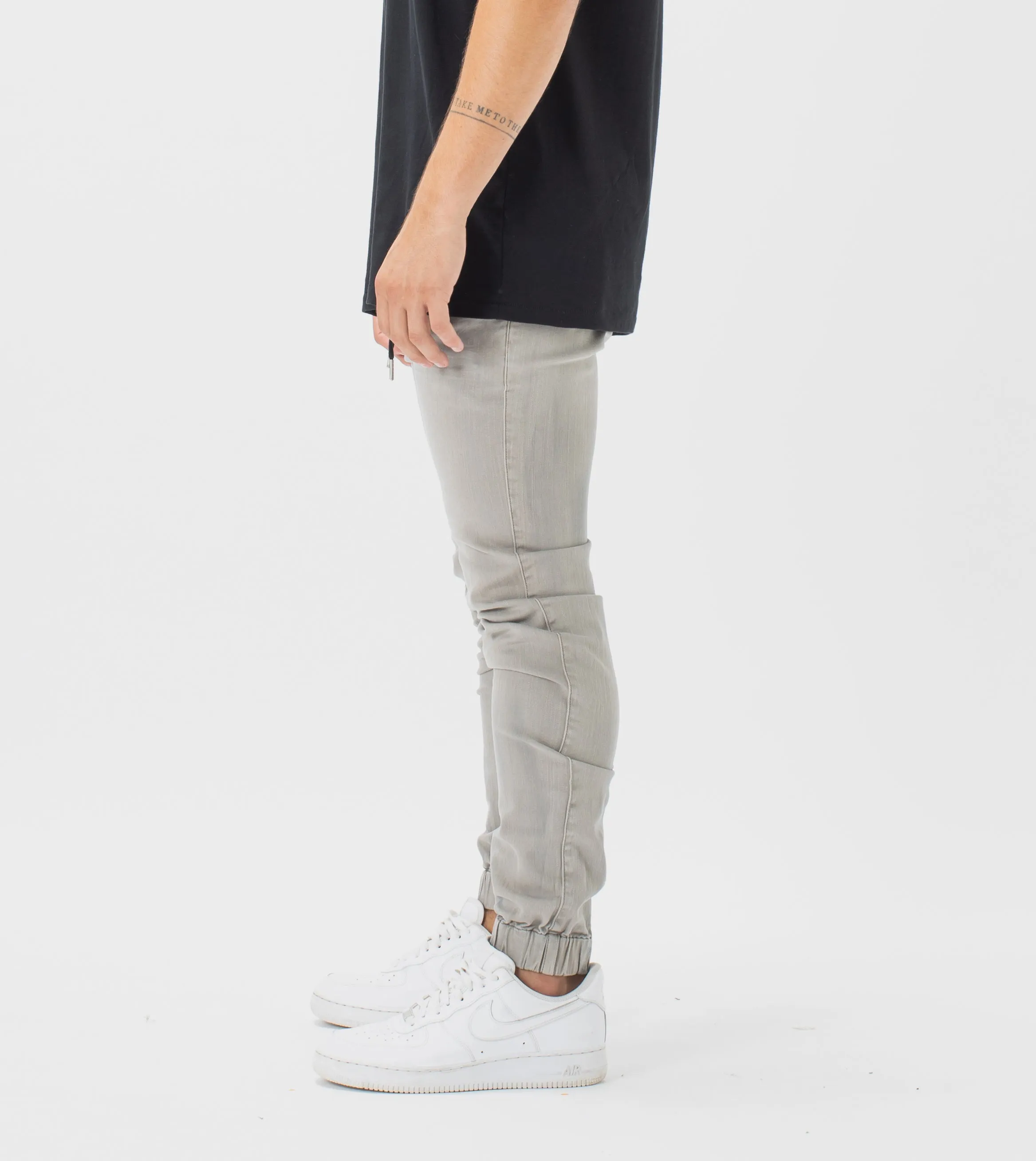 Sureshot Denim Jogger Whitewash Grey