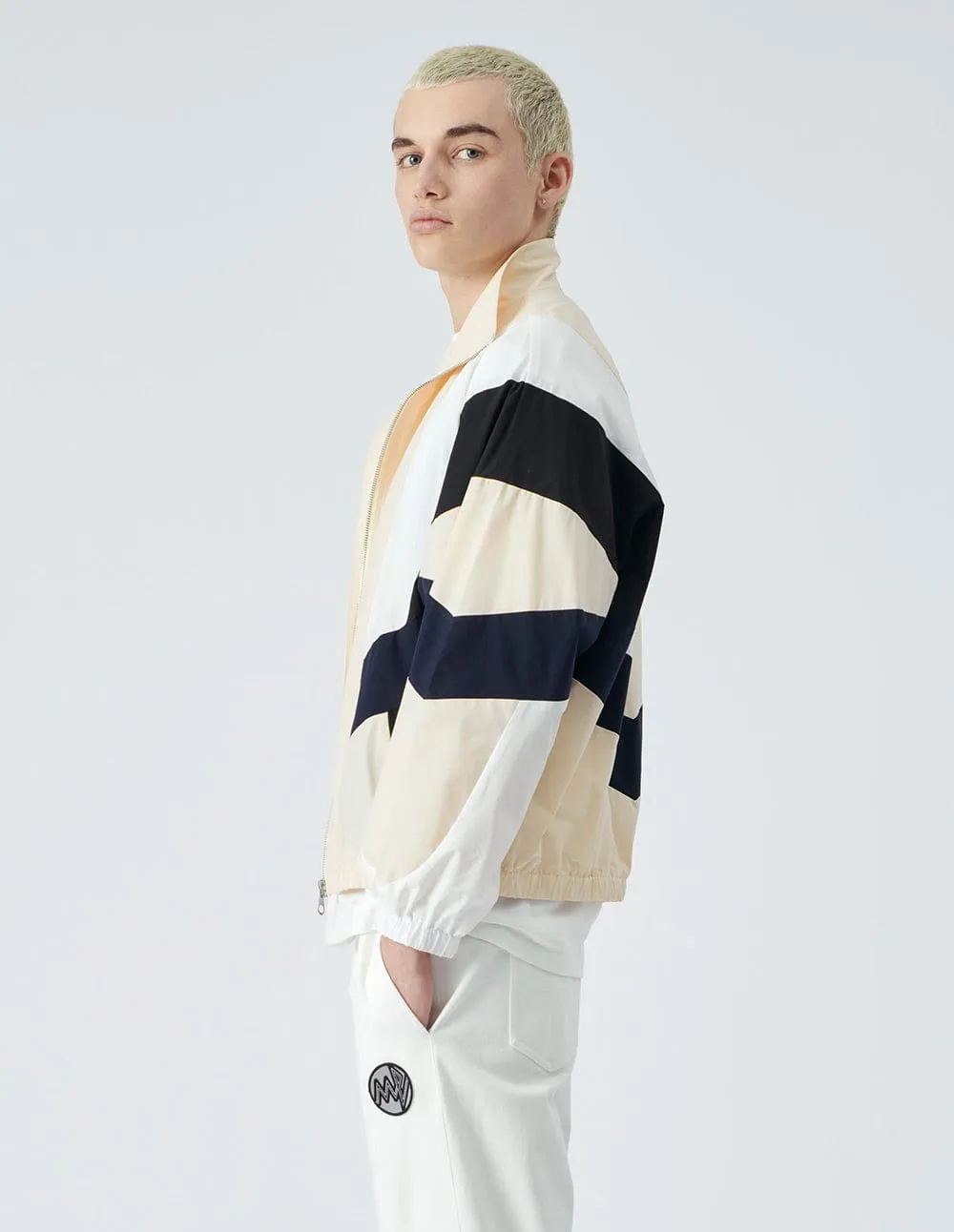Unisex's Couple Style Colourblock Casual Sports Jacket