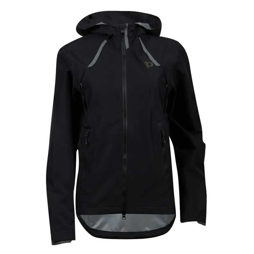 Women's Monsoon WXB Hooded Cycling Jacket - Black
