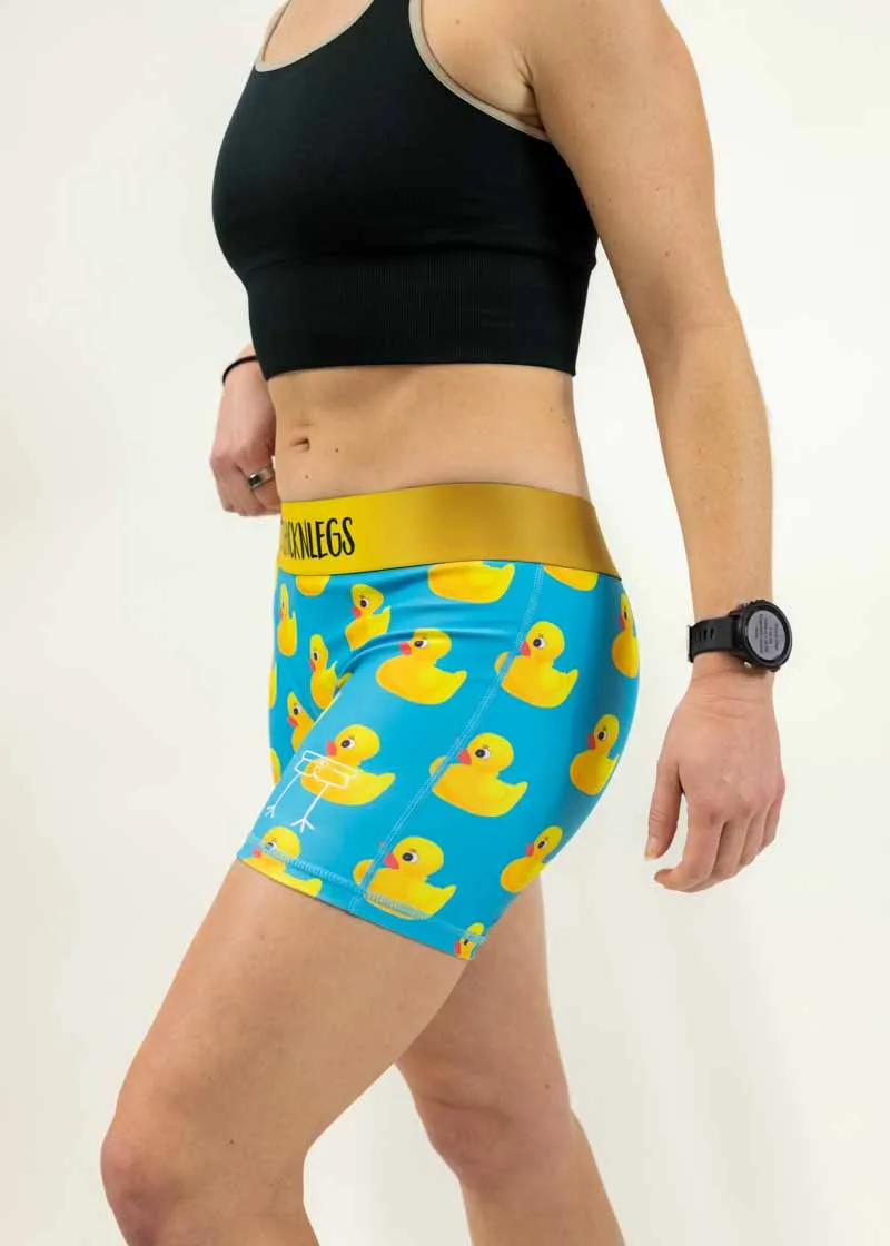 Women's Rubber Ducky 3" Race Compression Shorts