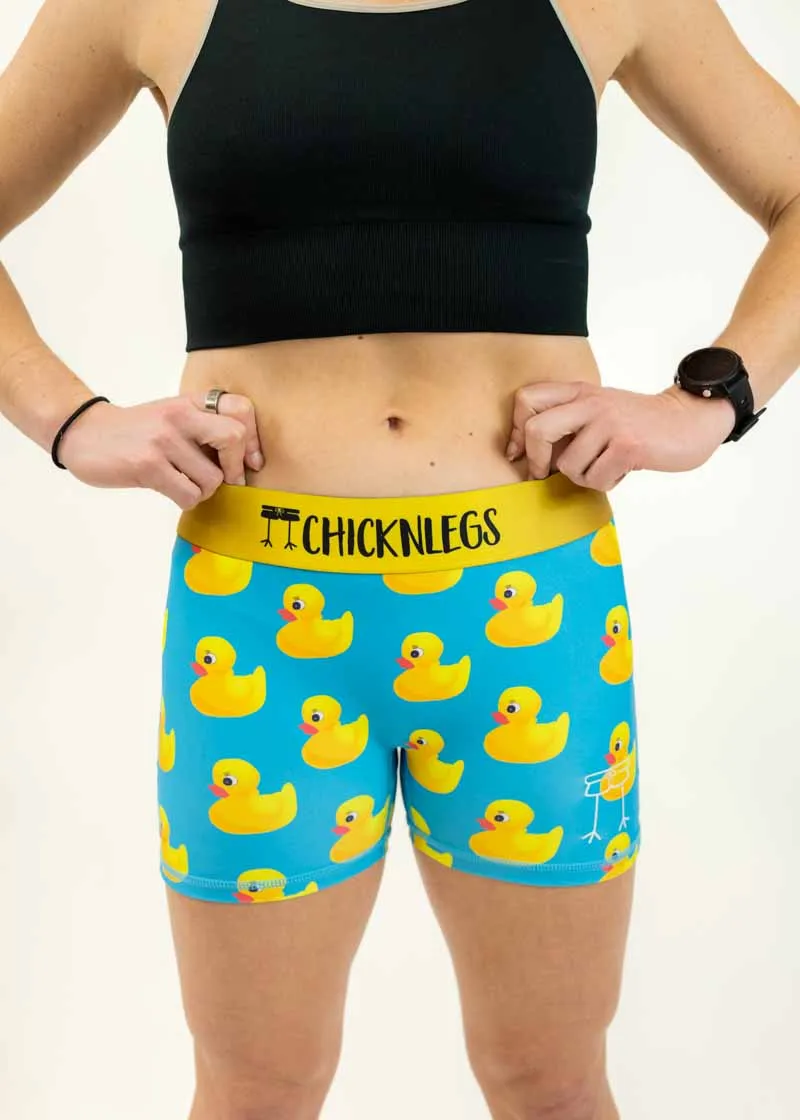 Women's Rubber Ducky 3" Race Compression Shorts