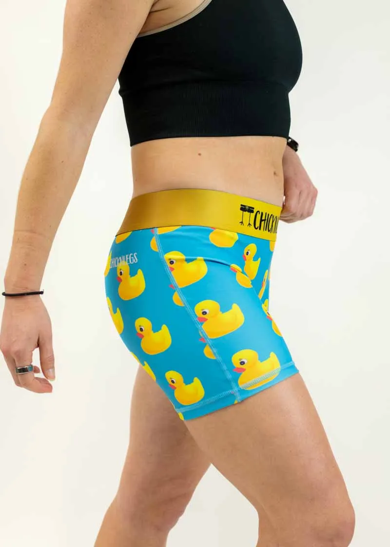 Women's Rubber Ducky 3" Race Compression Shorts