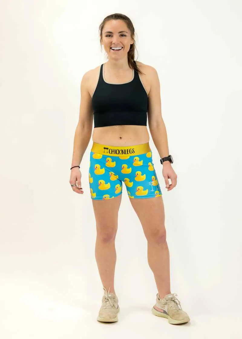 Women's Rubber Ducky 3" Race Compression Shorts