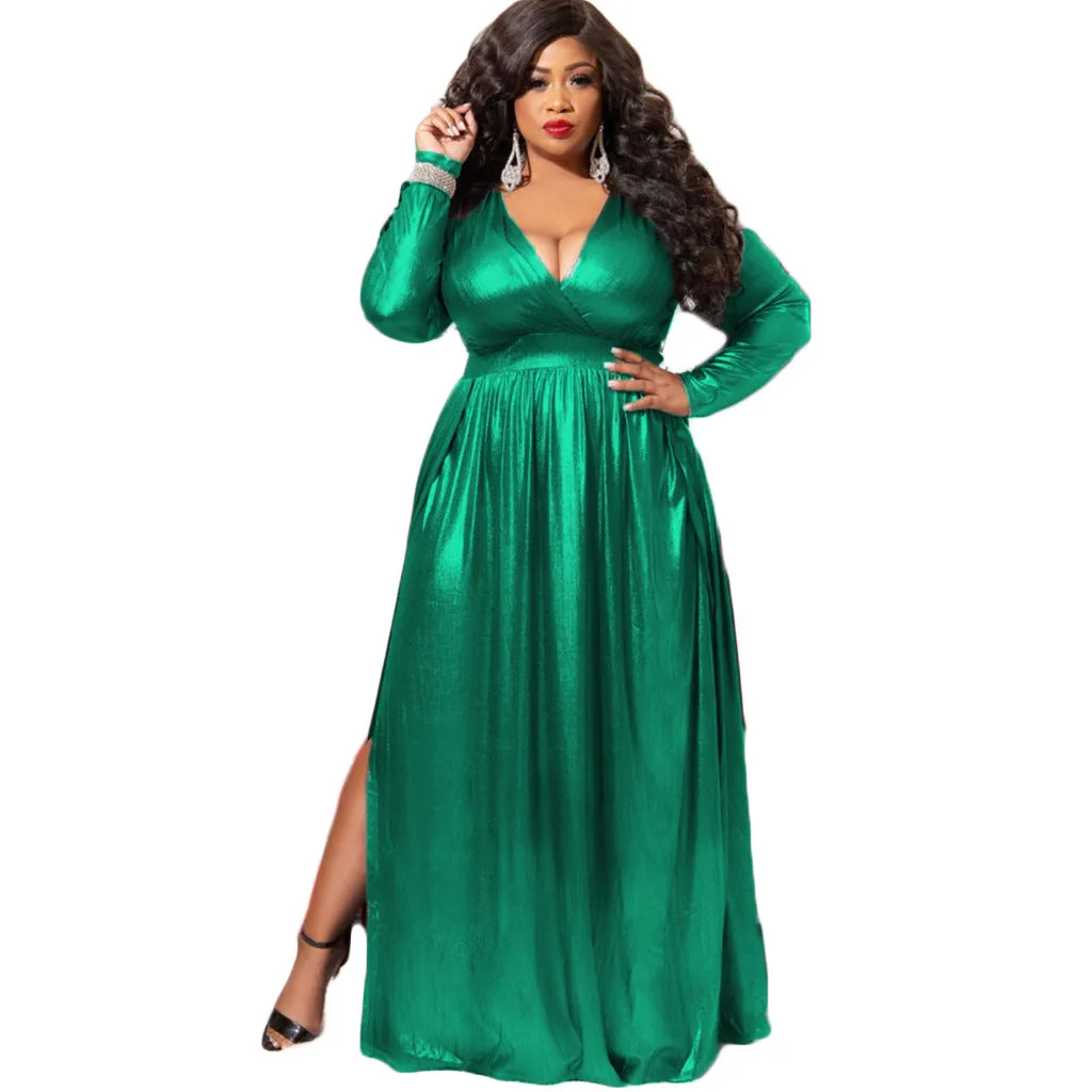 XAKXX  African popular plus size fat women's skirts are selling hot, 2025 exports,  temperament commuter women's loose dress skirts
