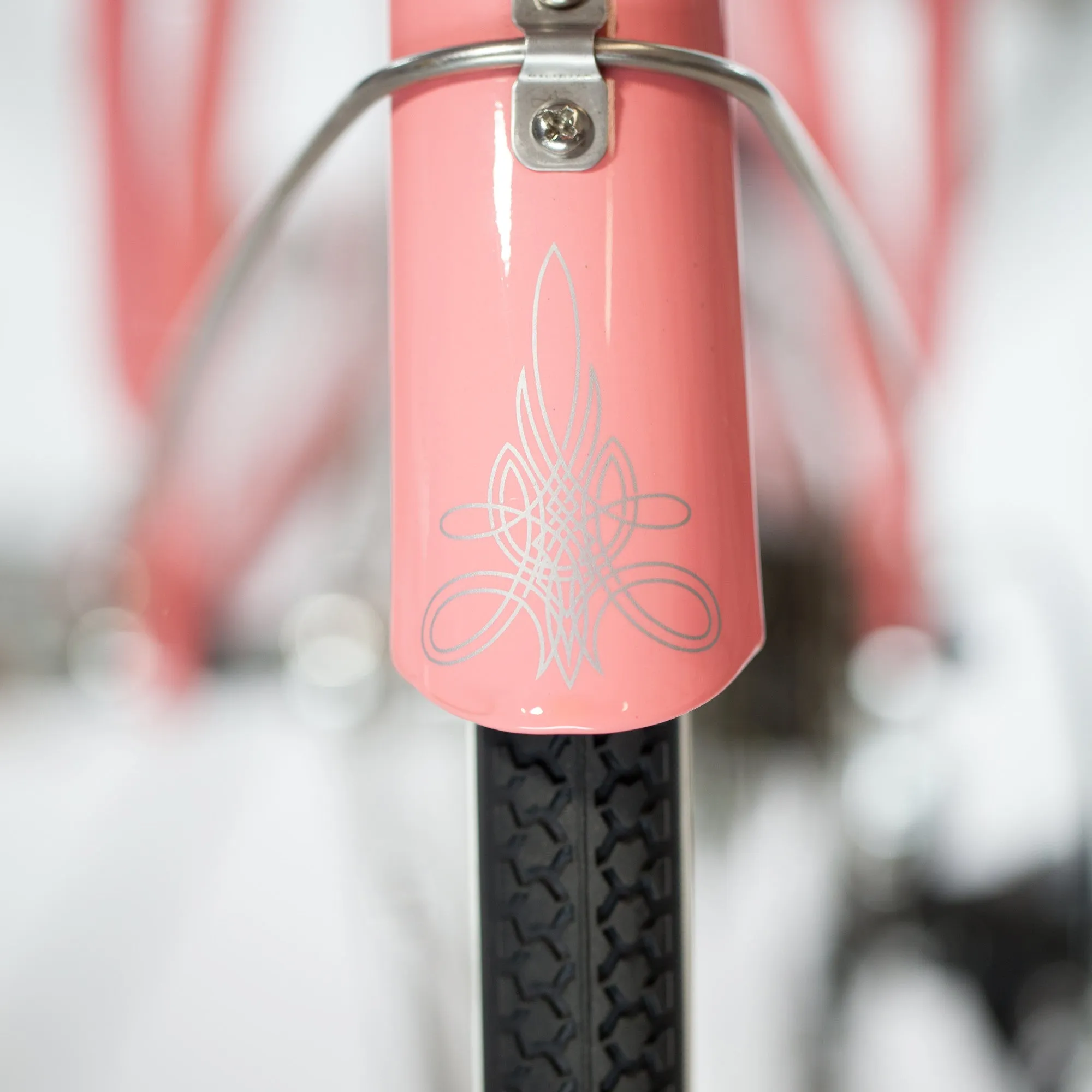XDS Nadine 7sp Women's Step-Through City Bike //  Pink Coral