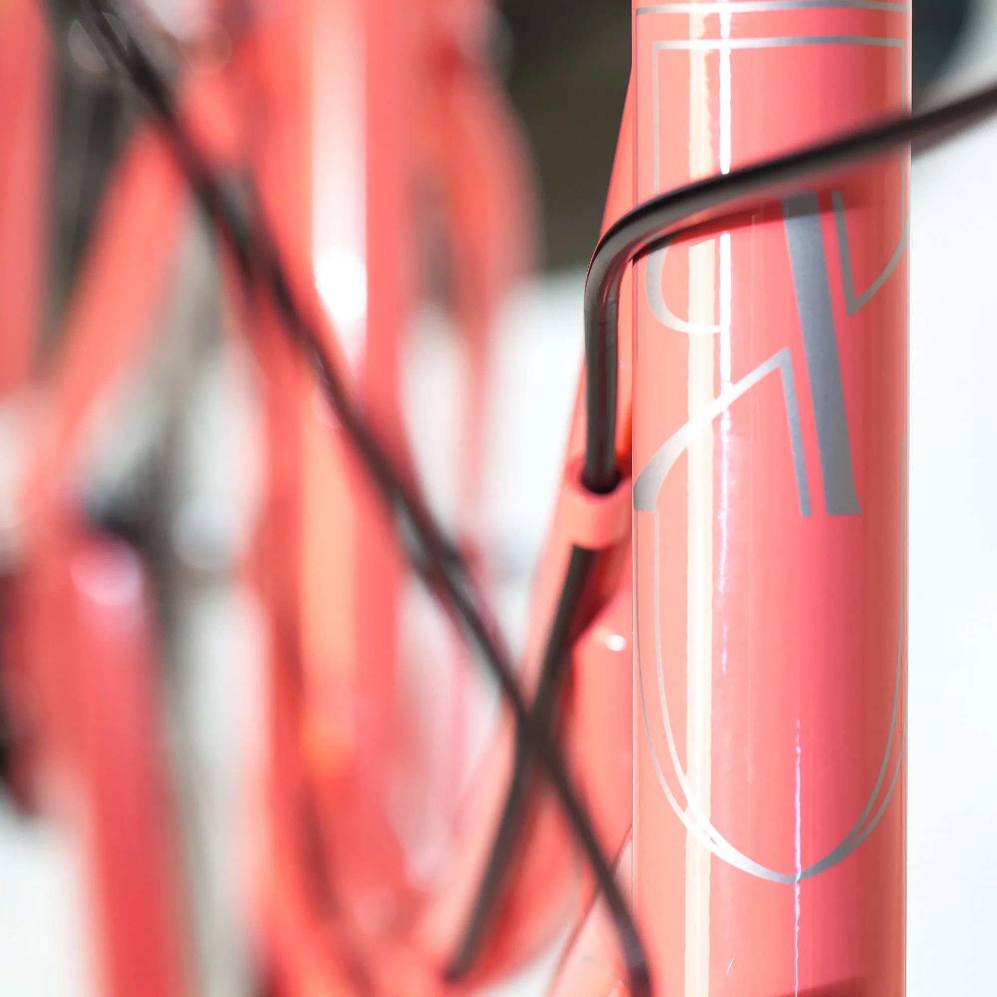 XDS Nadine 7sp Women's Step-Through City Bike //  Pink Coral