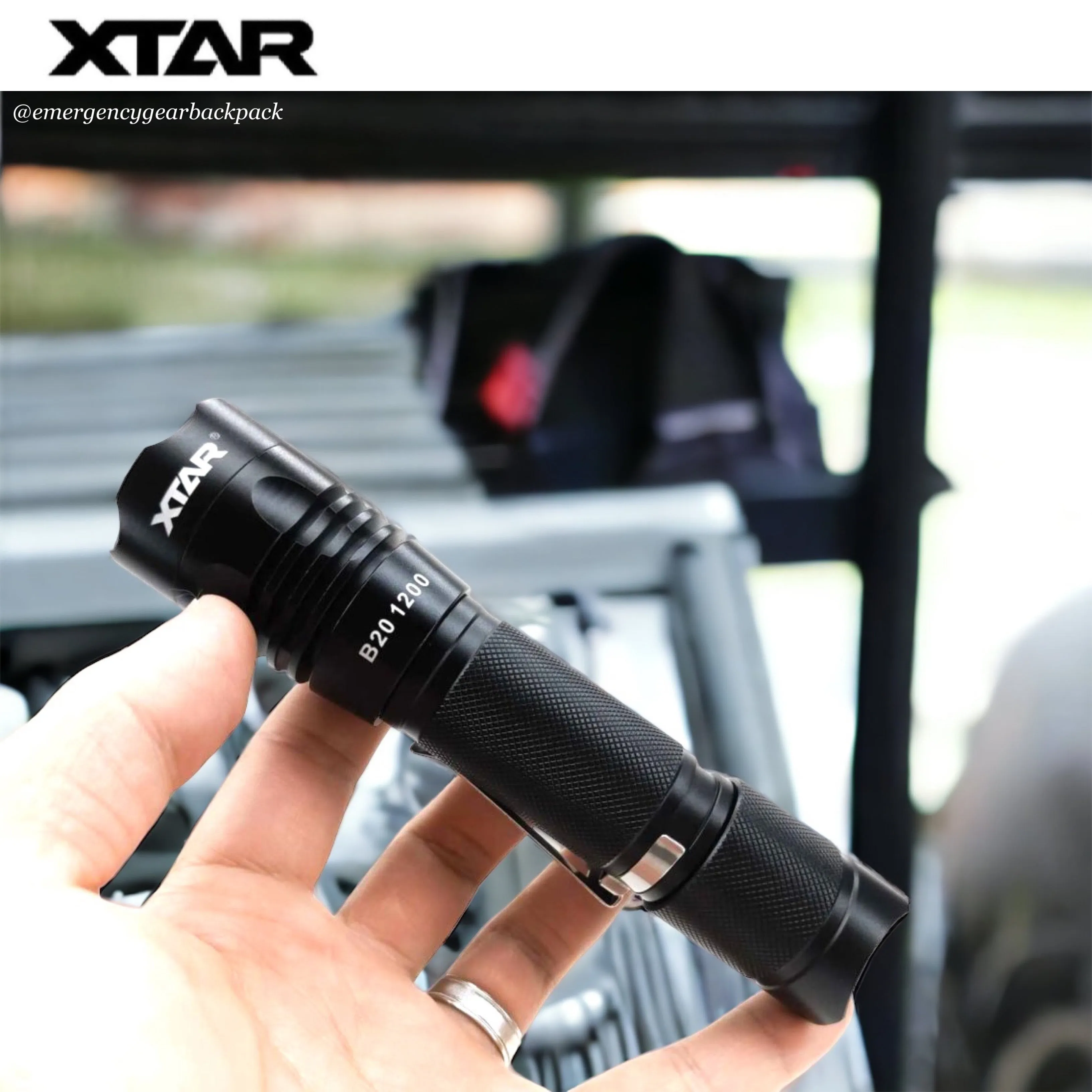 XTAR B20 1200 Sports Flashlight 1200LMS 240M