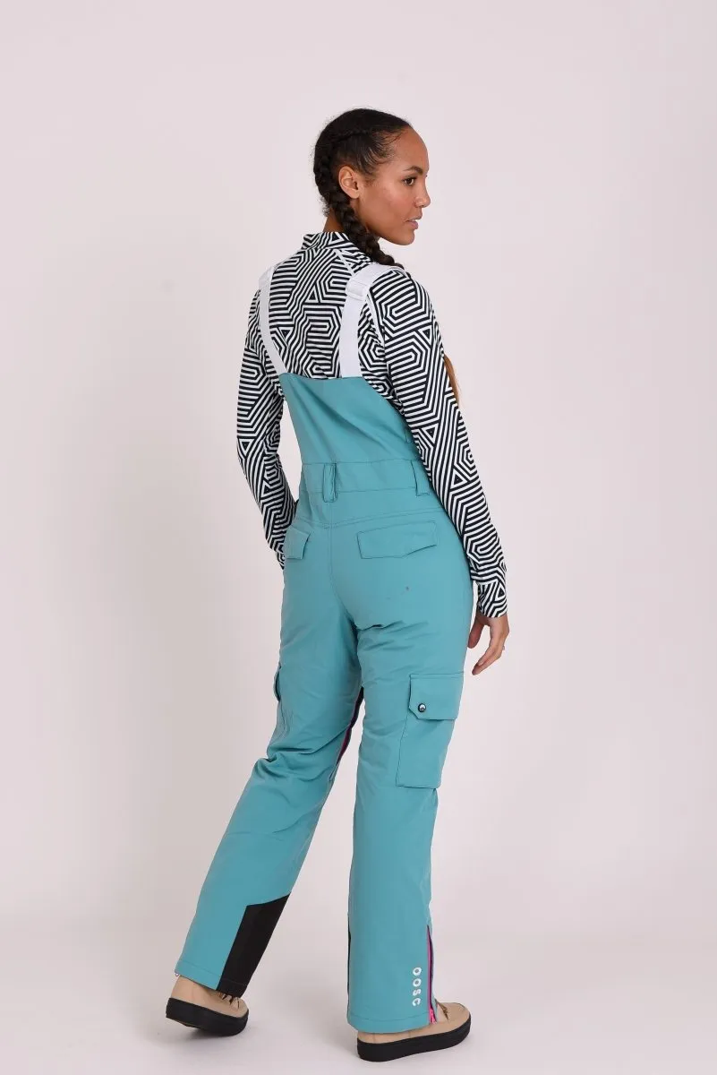 Yeh Girl Bib Pant - Teal
